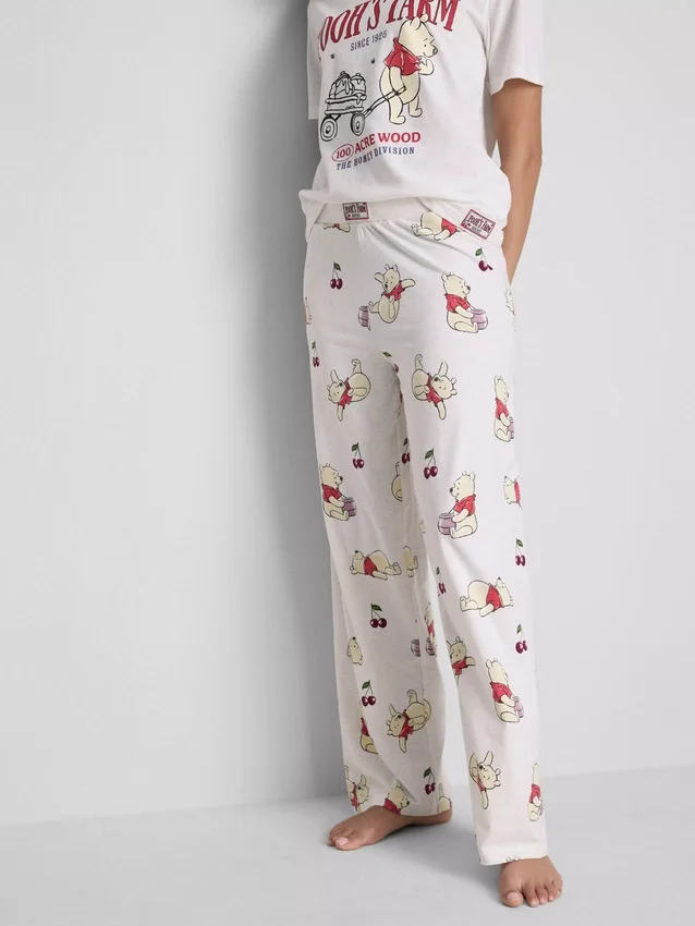 Pantaloni de Pijama cu imprimeu Winnie the Pooh de la Disney Pantaloni de Pijama cu imprimeu Winnie the Pooh de la Disney