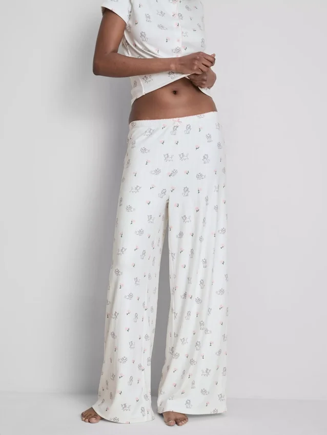 Pantaloni de Pijama cu nervuri „Marie” din filmul Disney „Aristocrații” Pantaloni de Pijama cu nervuri „Marie” din filmul Disney „Aristocrații”