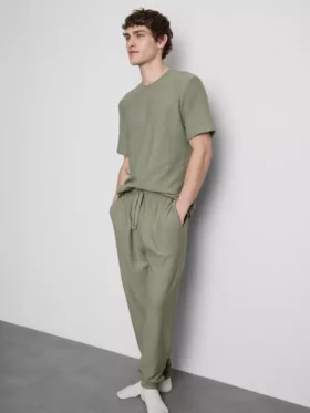 Pantaloni de Pijama cu textură