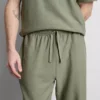 Pantaloni de Pijama cu textură Pantaloni de Pijama cu textură