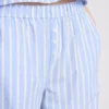 Pantaloni de pijama din bumbac cu dungi, tip Oxford Pantaloni de pijama din bumbac cu dungi, tip Oxford