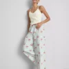 Pantaloni de Pijama din bumbac cu imprimeu Pantaloni de Pijama din bumbac cu imprimeu