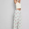 Pantaloni de Pijama din bumbac cu imprimeu Pantaloni de Pijama din bumbac cu imprimeu