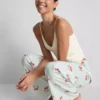 Pantaloni de Pijama din bumbac cu imprimeu Pantaloni de Pijama din bumbac cu imprimeu