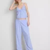 Pantaloni de Pijama din bumbac țesut Stacey Solomon Pantaloni de Pijama din bumbac țesut Stacey Solomon