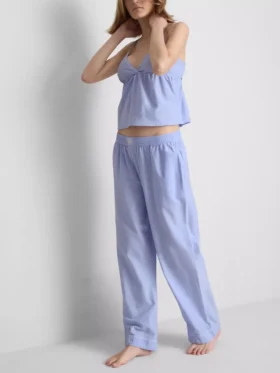 Pantaloni de Pijama din bumbac țesut Stacey Solomon