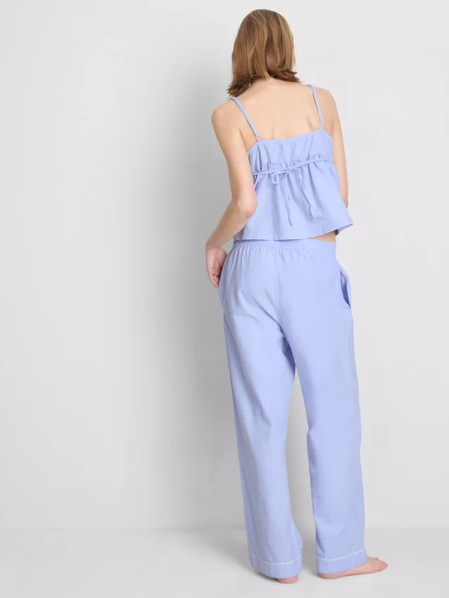 Pantaloni de Pijama din bumbac țesut Stacey Solomon Pantaloni de Pijama din bumbac țesut Stacey Solomon