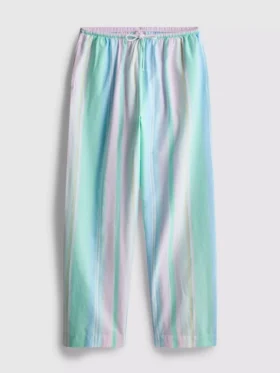 Pantaloni de Pijama în culori pastelate, cu croi drept, ideali pentru relaxare