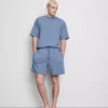 Pantaloni de pijama texturati cu șnur Pantaloni de pijama texturati cu șnur