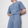 Pantaloni de pijama texturati cu șnur Pantaloni de pijama texturati cu șnur
