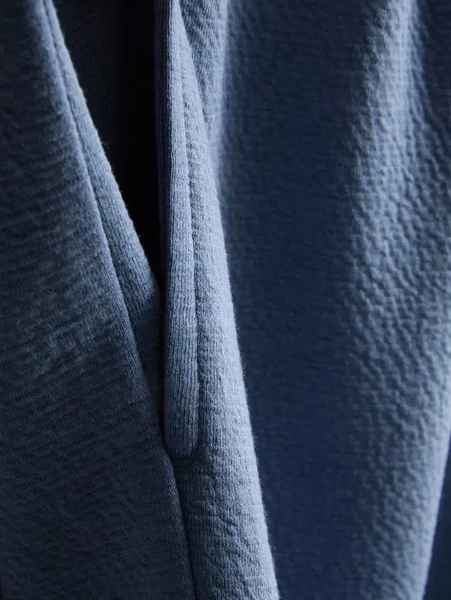 Pantaloni de pijama texturati cu șnur Pantaloni de pijama texturati cu șnur
