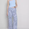 Pantaloni de pijamale din bumbac cu imprimeu gingham Pantaloni de pijamale din bumbac cu imprimeu gingham