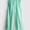 Pantaloni de plajă cu croi larg, cu imprimeu