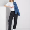 Pantaloni de Trening casual din amestec de bumbac