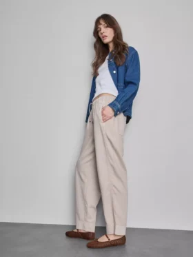 Pantaloni de Trening casual din amestec de bumbac