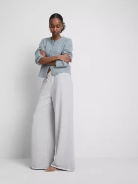 Pantaloni de Trening confortabili, cu croi larg, din amestec de bumbac