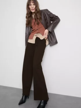 Pantaloni de Trening confortabili, cu croi larg, din amestec de bumbac