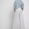 Pantaloni de Trening confortabili, cu croi larg, din amestec de bumbac Pantaloni de Trening confortabili, cu croi larg, din amestec de bumbac