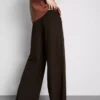 Pantaloni de Trening confortabili, cu croi larg, din amestec de bumbac Pantaloni de Trening confortabili, cu croi larg, din amestec de bumbac