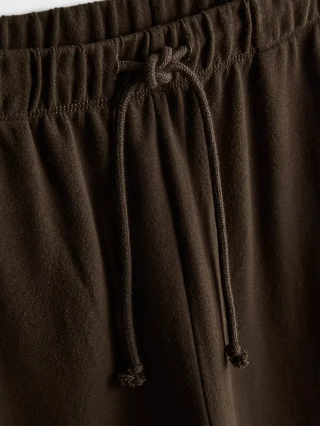 Pantaloni de Trening confortabili, cu croi larg, din amestec de bumbac Pantaloni de Trening confortabili, cu croi larg, din amestec de bumbac