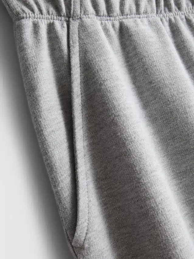 Pantaloni de Trening confortabili, cu croi larg, din amestec de bumbac Pantaloni de Trening confortabili, cu croi larg, din amestec de bumbac