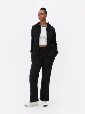 Pantaloni de trening cu croi drept