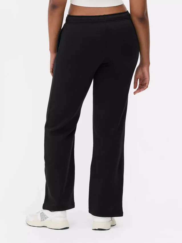 Pantaloni de trening cu croi drept Pantaloni de trening cu croi drept