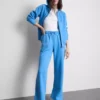 Pantaloni de Trening cu croi drept din amestec de bumbac