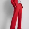 Pantaloni de Trening cu croi drept din amestec de bumbac Pantaloni de Trening cu croi drept din amestec de bumbac