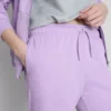 Pantaloni de Trening cu croi drept din amestec de bumbac Pantaloni de Trening cu croi drept din amestec de bumbac