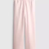 Pantaloni de Trening cu croi drept din amestec de bumbac