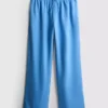 Pantaloni de Trening cu croi drept din amestec de bumbac
