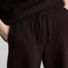 Pantaloni de trening cu croi larg, cu conținut ridicat de bumbac Pantaloni de trening cu croi larg, cu conținut ridicat de bumbac