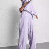 Pantaloni de trening cu croi larg, cu conținut ridicat de bumbac Pantaloni de trening cu croi larg, cu conținut ridicat de bumbac