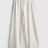 Pantaloni de trening cu croi larg, cu conținut ridicat de bumbac Pantaloni de trening cu croi larg, cu conținut ridicat de bumbac