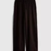Pantaloni de trening cu croi larg, cu conținut ridicat de bumbac Pantaloni de trening cu croi larg, cu conținut ridicat de bumbac