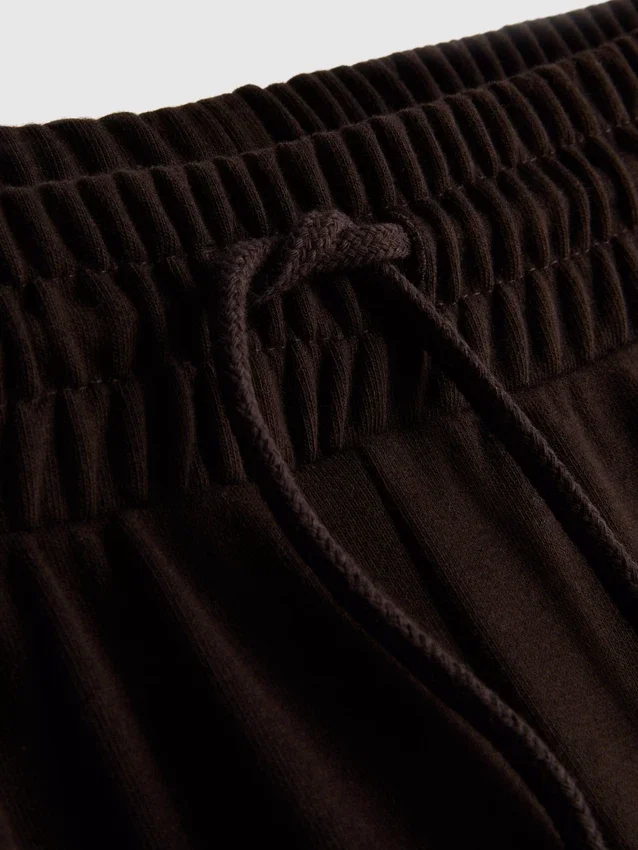 Pantaloni de trening cu croi larg, cu conținut ridicat de bumbac Pantaloni de trening cu croi larg, cu conținut ridicat de bumbac