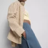 Pantaloni de Trening cu croi larg, plisați, cu conținut ridicat de bumbac Pantaloni de Trening cu croi larg, plisați, cu conținut ridicat de bumbac