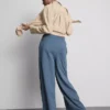 Pantaloni de Trening cu croi larg, plisați, cu conținut ridicat de bumbac Pantaloni de Trening cu croi larg, plisați, cu conținut ridicat de bumbac