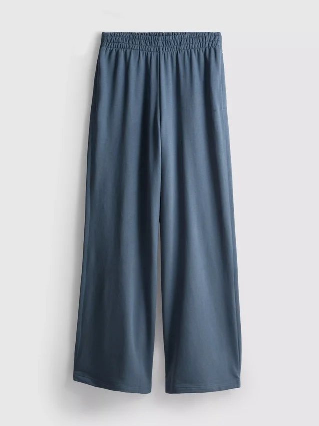 Pantaloni de Trening cu croi larg, plisați, cu conținut ridicat de bumbac Pantaloni de Trening cu croi larg, plisați, cu conținut ridicat de bumbac