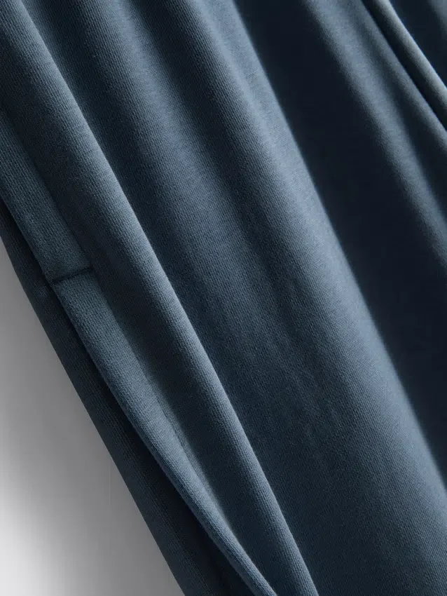 Pantaloni de Trening cu croi larg, plisați, cu conținut ridicat de bumbac Pantaloni de Trening cu croi larg, plisați, cu conținut ridicat de bumbac