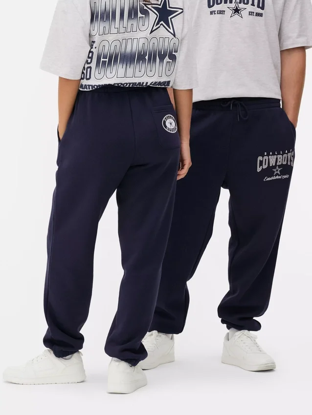 Pantaloni de trening cu imprimeu NFL Dallas Cowboys Pantaloni de trening cu imprimeu NFL Dallas Cowboys