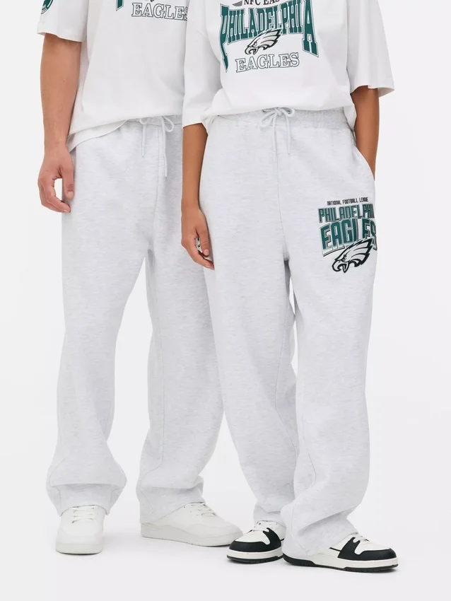 Pantaloni de trening cu logo-ul Philadelphia Eagles din NFL Pantaloni de trening cu logo-ul Philadelphia Eagles din NFL