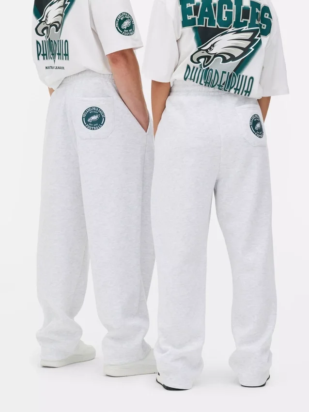 Pantaloni de trening cu logo-ul Philadelphia Eagles din NFL Pantaloni de trening cu logo-ul Philadelphia Eagles din NFL