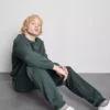 Pantaloni de trening cu manșete Pantaloni de trening cu manșete