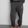 Pantaloni de Trening cu manșete, din amestec de bumbac, cu imprimeu