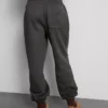 Pantaloni de Trening cu manșete, din amestec de bumbac, cu imprimeu