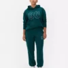 Pantaloni de trening cu manșete și imprimeu Pantaloni de trening cu manșete și imprimeu
