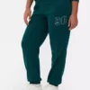 Pantaloni de trening cu manșete și imprimeu Pantaloni de trening cu manșete și imprimeu