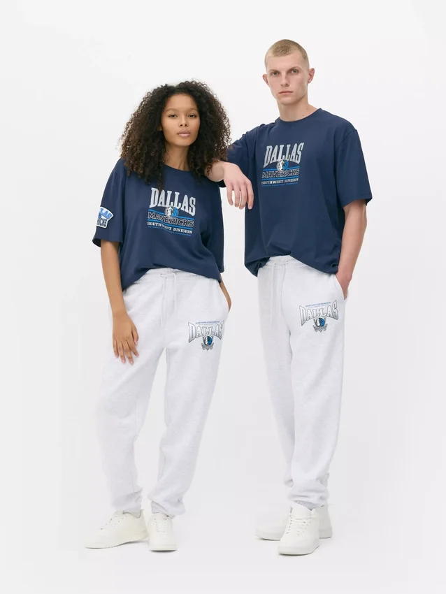 Pantaloni de trening cu șnur NBA Dallas Mavericks Pantaloni de trening cu șnur NBA Dallas Mavericks